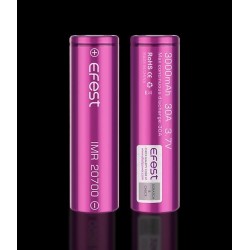 Efest 20700 Flat Top Battery 3000mah 30A